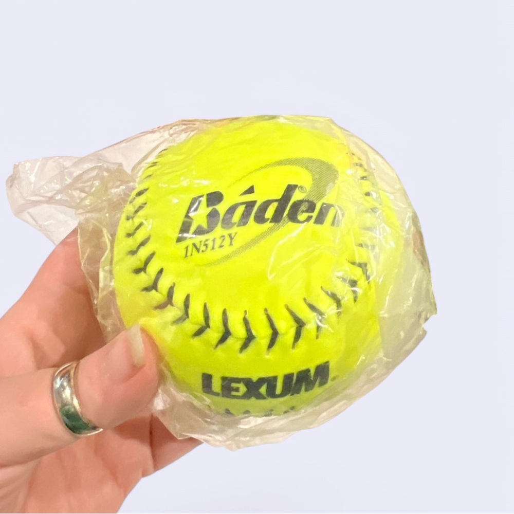 LEXUM Baden 1N512Y Neon Yellow NSA 525lb Maximum Compression 11" Softball NEW